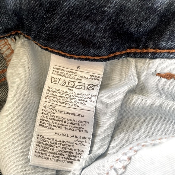 Old Navy Rockstar Super Skinny Ankle Jeans Size 6 - Picture 6 of 8